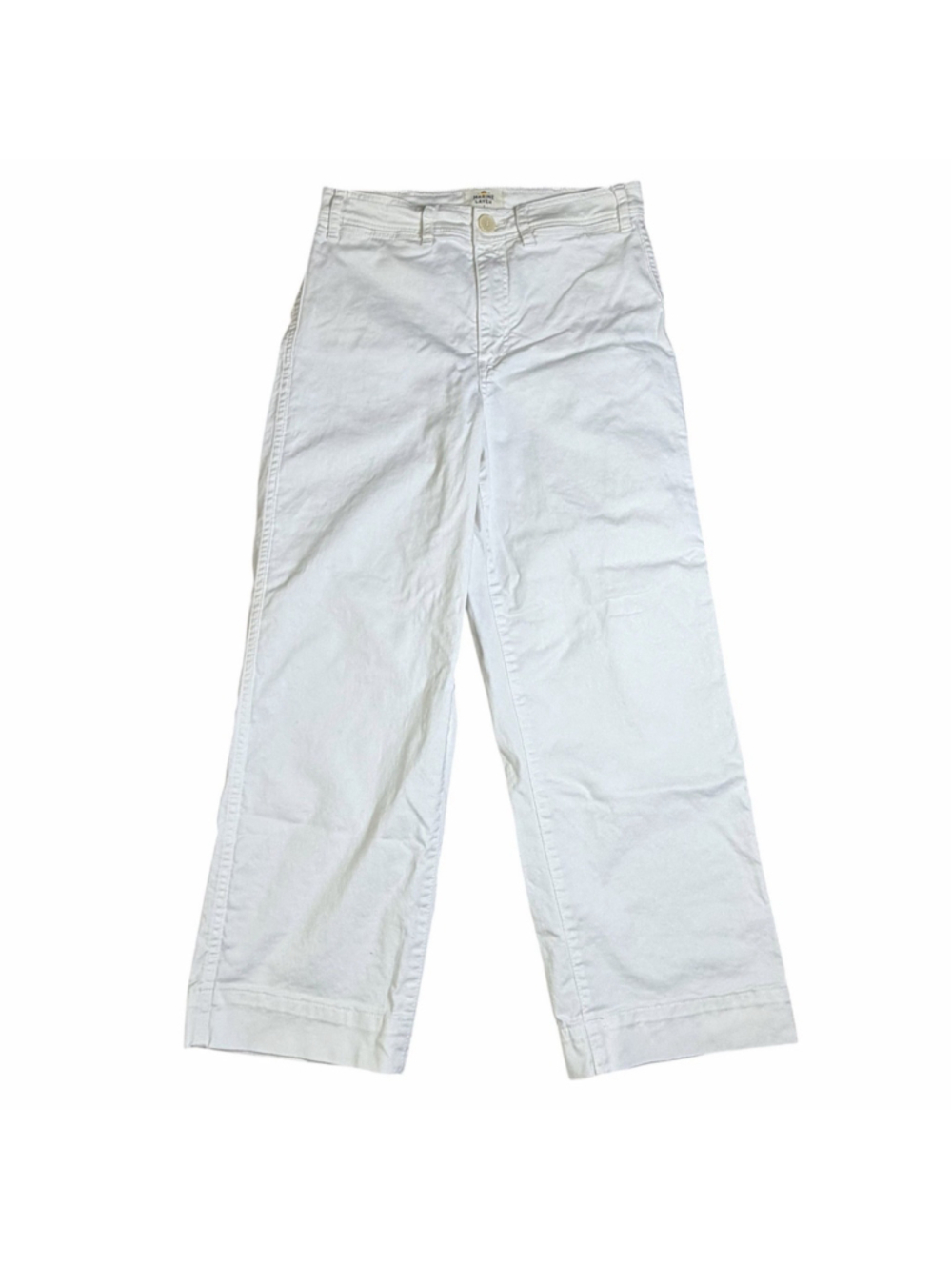 Marine Layer Bridget High Rise Pant Wide Leg Crop Women’s Size 6 - Picture 4 of 10